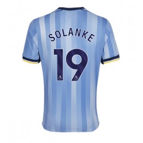 Tottenham Hotspur Dominic Solanke #19 Venkovní Dres 2024-25 Krátký Rukáv